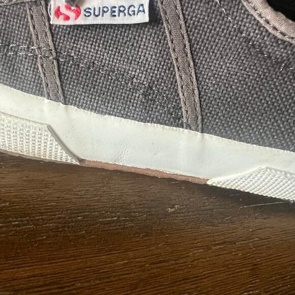 Superga Woman’s Faded Gray Classic Canvas Sneakers- Size 9 - Picture 10 of 10